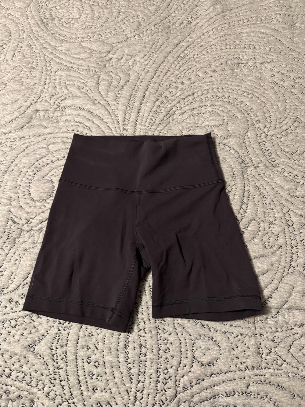 lululemon athletica Black High-Rise Bike Shorts